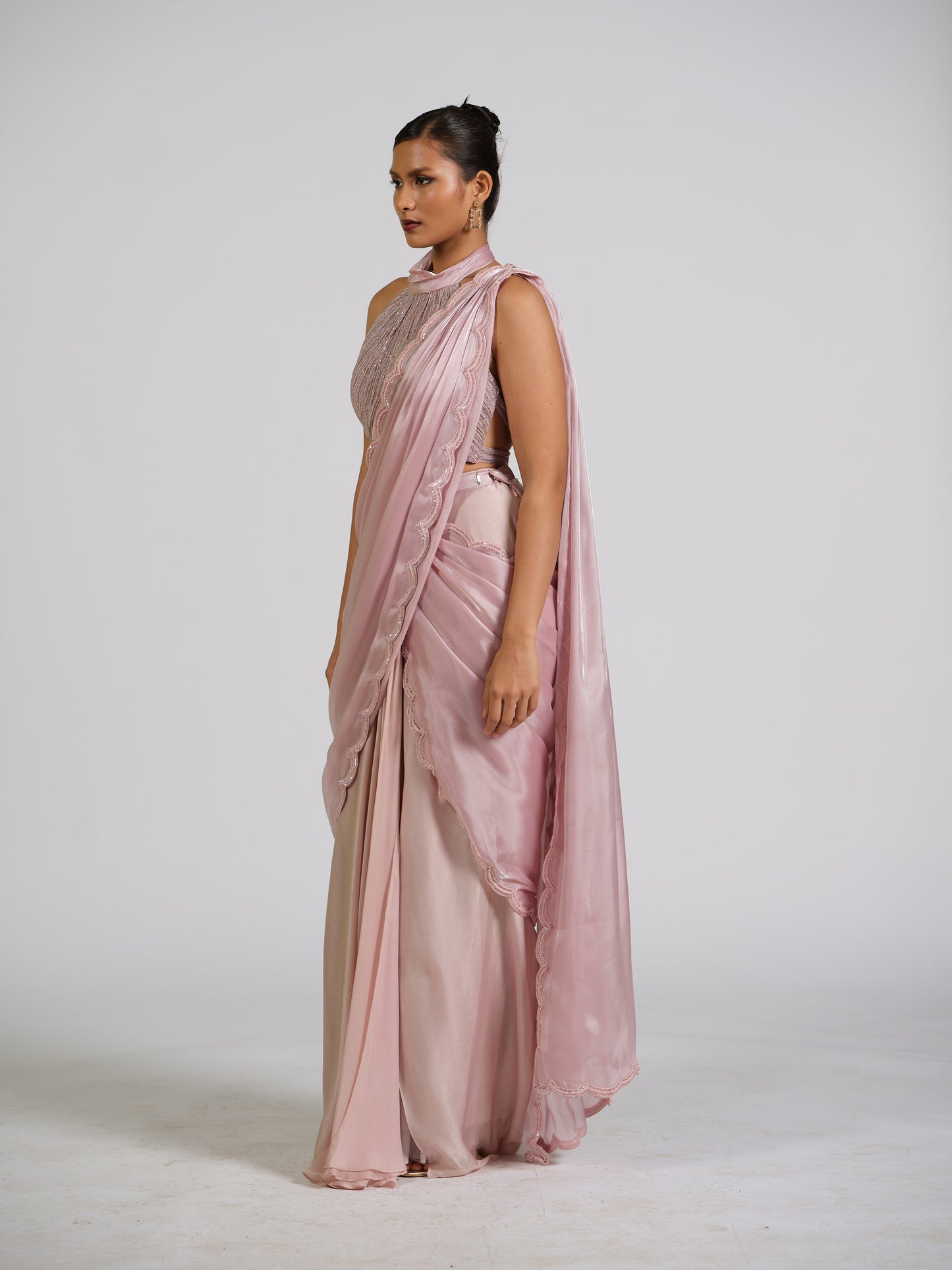 Stacy Drape Saree Gown