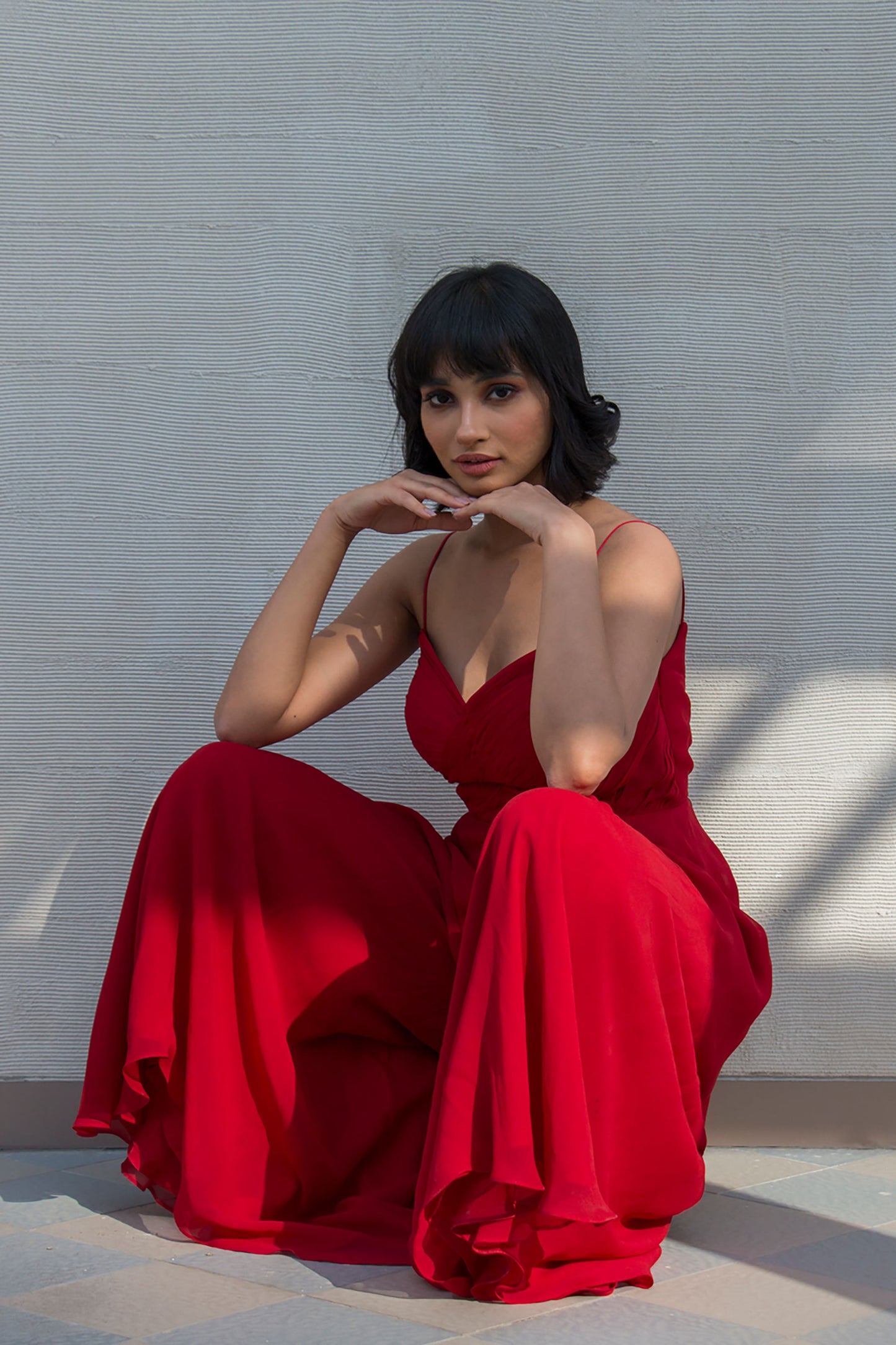 Red Jumpsuit